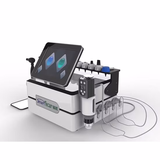 Dispositivo per terapia ad onde d'urto Emshock e Smart Tecar Wave 2 in 1 EMS Dispositivo elettromagnetico HF