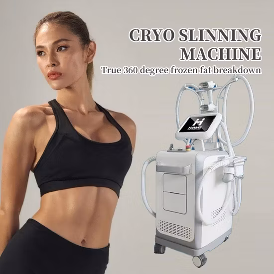 Riduzione della cellulite Cryoslimming, congelamento del grasso, macchina Cryo Tshock Cryoskin 4.0